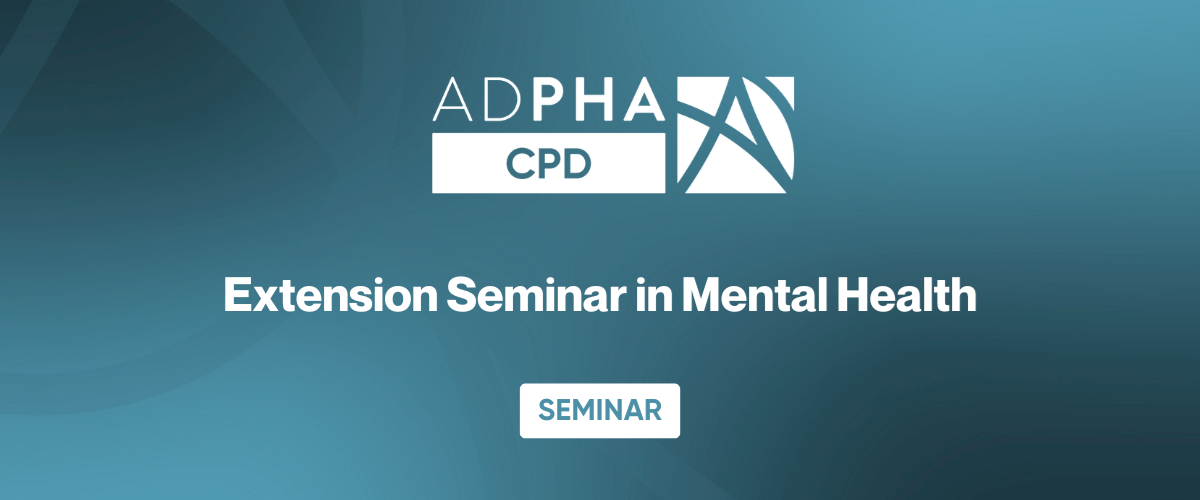 Extension Seminar in Mental Health